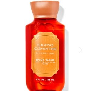 🍊 BBW Calypso Clementine Travel Body Wash NEW